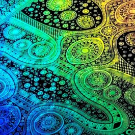 Original arc en ciel sur noir Série limitée