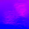 verre dichroïque vert magenta craquelé sur noir 2 mm