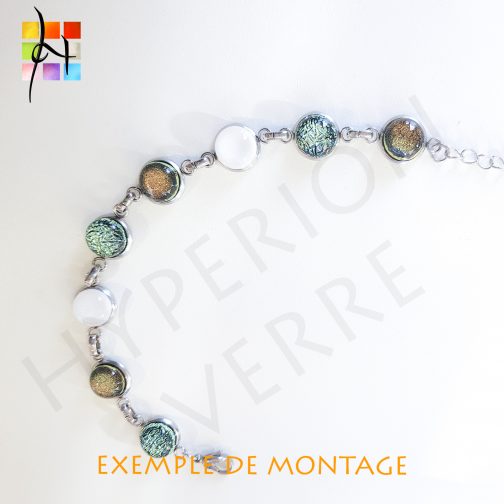Bracelet inox pour cabochon 10mm – Image 2