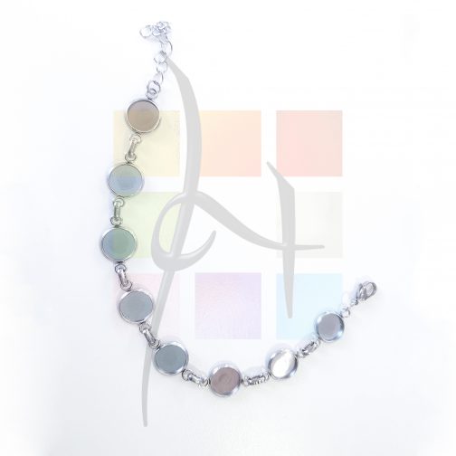Bracelet inox pour cabochon 10mm