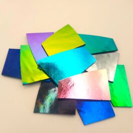 Pack éco uni sur noir verre dichroïque 100g